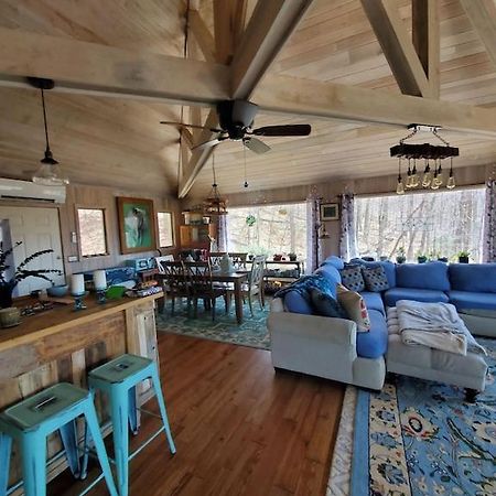 Treehouse Cathedral In Blue Ridge Mountains, Nc Villa Burnsville Ngoại thất bức ảnh