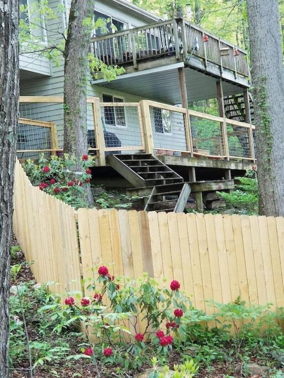 Treehouse Cathedral In Blue Ridge Mountains, Nc Villa Burnsville Ngoại thất bức ảnh