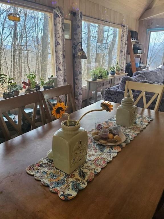 Treehouse Cathedral In Blue Ridge Mountains, Nc Villa Burnsville Ngoại thất bức ảnh